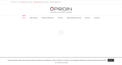 Desktop Screenshot of oproin.es